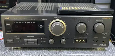 JVC RX-8SD Surround Receiver w Remote, View more