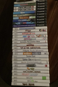 GameCube and Wii games
