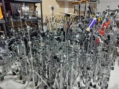 Cymbal stands,hi hat stands,kick pedals,snare stands, View more