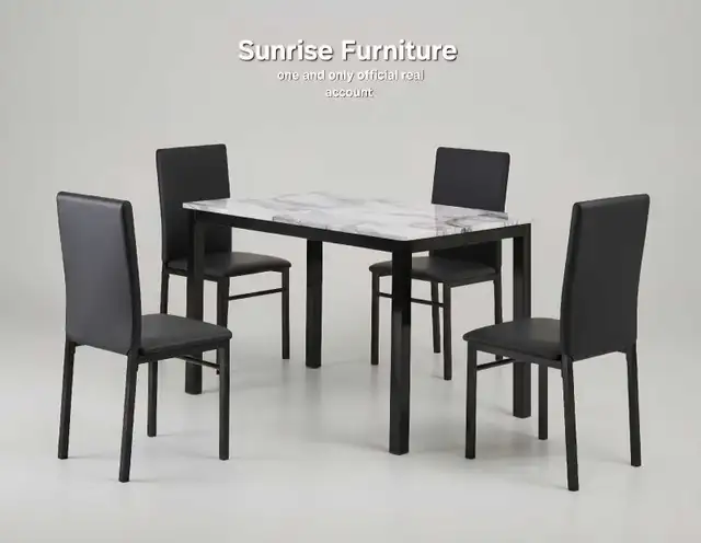 4 Chair Dining table  in Dining Tables & Sets in Markham / York Region - Image 3