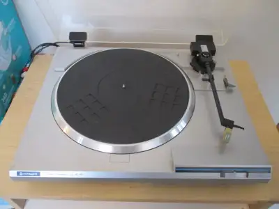 vintage Hitachi  turntable model HT-101, View more