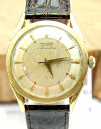 Vintage Bumper Automatic Tissot 10K gold filled 17 jewel wrist w