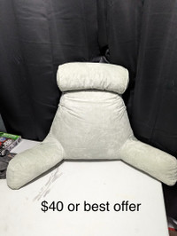EUC back/bed pillow with head support 