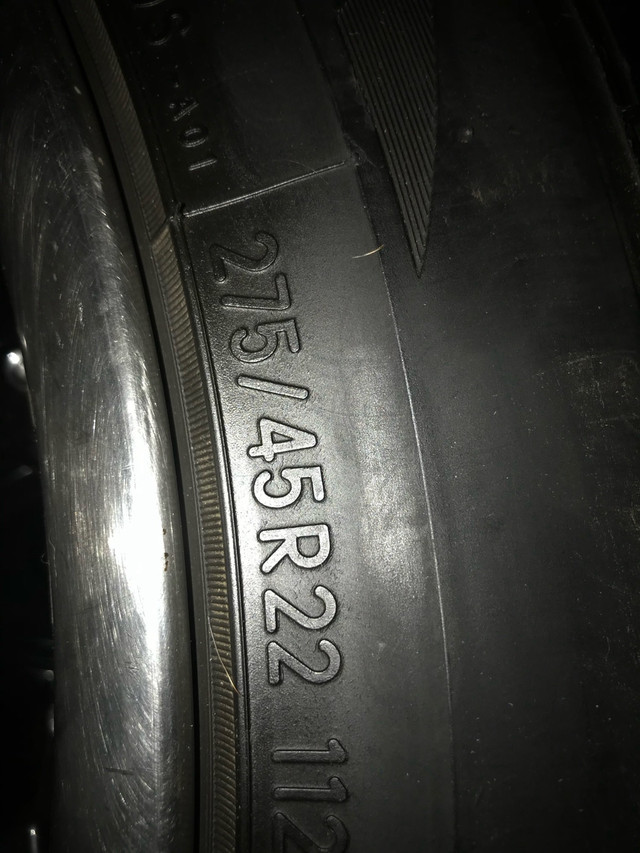 Dale Earnhardt jr octane series 22”s  nitto 420v tires in Tires & Rims in Cranbrook - Image 3