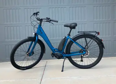 Current 2025 model Step through frame (Medium) 27.5 in. wheels 41 km Shimano EP6 motor Purchased in...