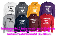 Class of 2024 Graduation Hoodies, T-shirt, spirit wear, uniform