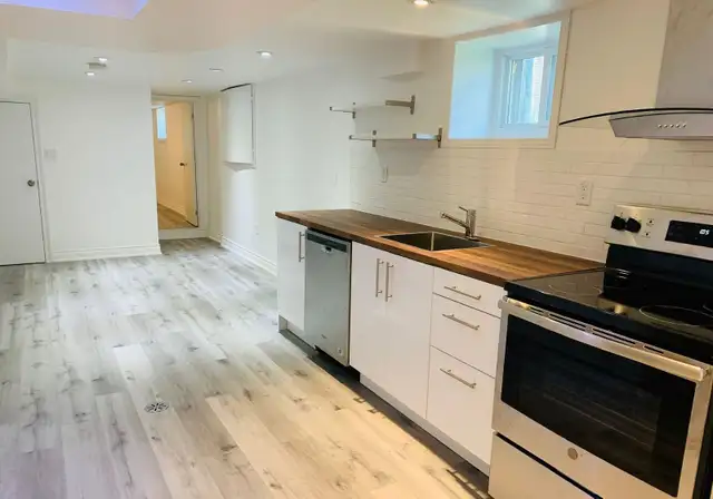 Dufferin & St Clair West - 1 bedroom basement renovated - $1600