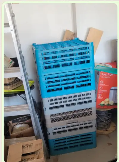 Commercial Restaurant Dishwasher trays