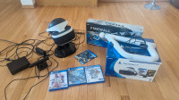 PSVR bundle with Aim Controller and 3 Games
