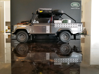 1:18 Resin Not Diecast Kyosho Land Rover Defender 90 Movie Ed, View more