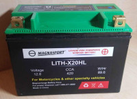 Magnasport L   I  TH-X20HL L I P Motorcycle Starter Battery