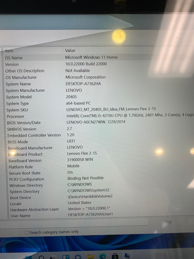 Lenovo i5 1.7GHz 6GB 500GB in Laptops in Oshawa / Durham Region - Image 2