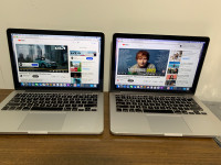 2x identical MacBook Pro, same specs 