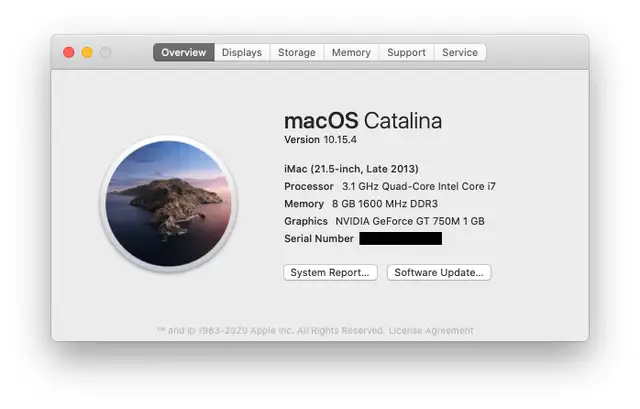 iMac 21.5" Late 2013 - $79063838168108547124