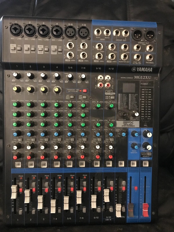 Yamaha MG12XU mixer for sale Pro Audio & Recording Equipment Ottawa