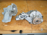 water pump and housing