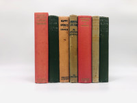 Antique Collection of Stephen Leacock books circle early 1900s