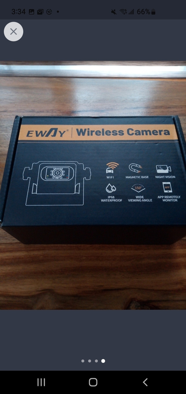 EWAY WiFi Magnetic Hitch Wireless Backup Rear/Front View Camera  dans Autre  à Laval/Rive Nord - Image 4