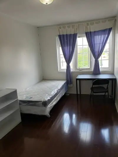 Two rooms are available for rent in a convenient, economical, safe, and comfortable location with se...