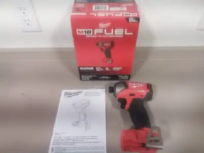 Milwaukee M 18 Fuel Surge 1/4" Hex drive Impact  driver, View more