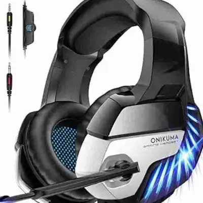 Pro Wired Stereo Gaming Headphones with stand, View more
