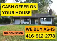 SUDBURY HOUSE CASH BUYER - No Commission - WE BUY AS IS