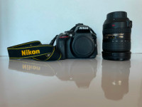 Nikon D5300 + Objectif Nikkor 18-200m lens