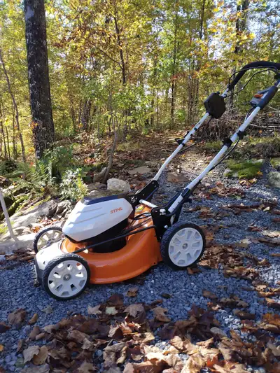 Stihl mower model RMA 460V, View more