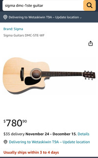 Sigma by Martin DMC-1STE guitar for sale