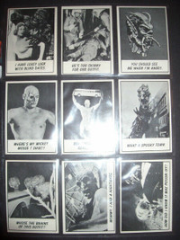 1966 MONSTER LAFFS COMPLETE(66) CARD SET TOPPS