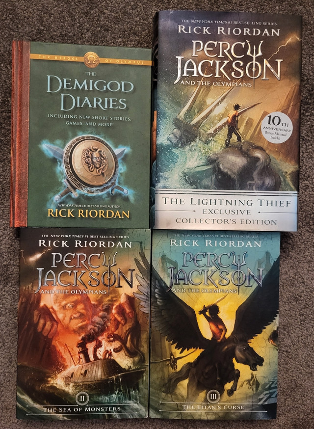 Percy Jackson and the Olympians - Rick Riordan in Fiction in Edmonton