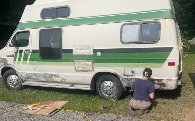 Project campervan. I started working on it last year, rust treated and started the build, however, p...