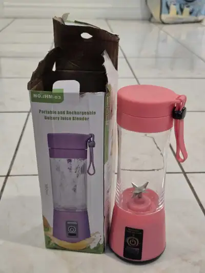 Portable Rechargeable Juice Blender - Pink, View more