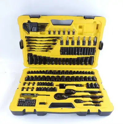 Stanley Socket Set 183-Piece  professional grade lifetime warran, View more