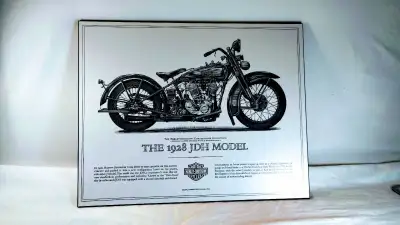 Harley-Davidson 1928 JDH Model Wall Art, View more