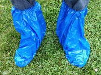 NEW Boot Shoe Covers - HUGE Bag of Hundreds for Only $66