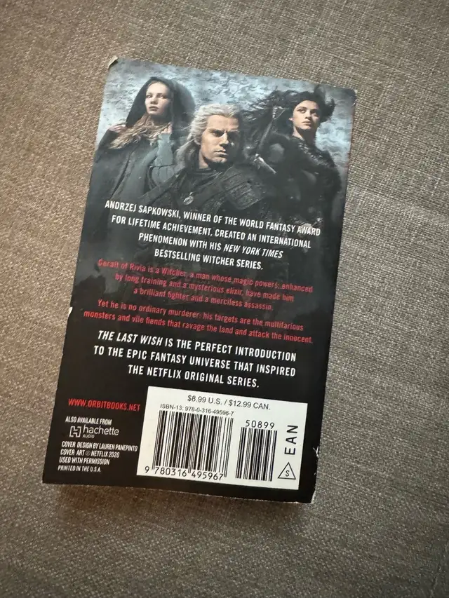 The Witcher by Andrzej Sapkowski in Fiction in Ottawa - Image 3