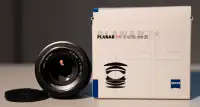 ZEISS Planar T* 50mm f/1.4 ZE Lens for Canon EF Manual Focus
