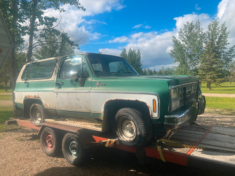 Used, 1980 chevy blazer K5    Parting out any body part.  25$ and up for sale  