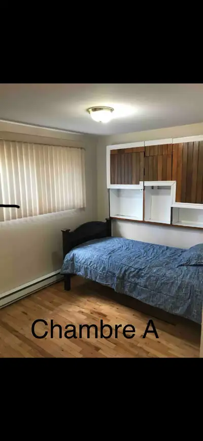Chambre Meublée à Louer – Tout Inclus – Laval (Vimont) – appart