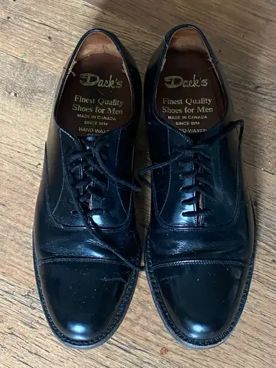 Dack's Men's Leather Dress Shoes - size 7, View more