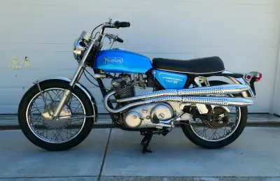 1969 Norton Commando 750 ‘S’ Serial Number: 20M3S 132000 Only 4700 made in 1969 in two colours: Meta...