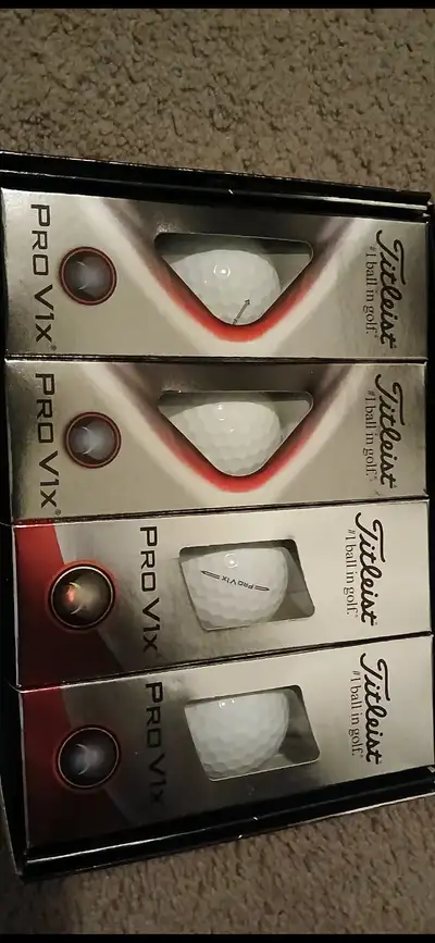 Titleist Prov1x dozen (NEW), View more