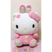 Hello Kitty Pink Rabbit Plush