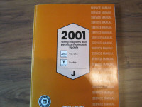 2001 GM Cavalier / Sunfire service manual.