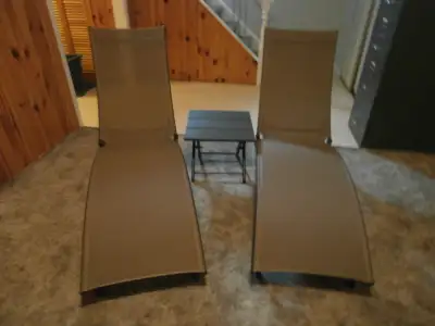 Lounge Chairs with Side Table, View more