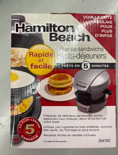 Hamilton Beach Breakfast Sandwich Maker, View more