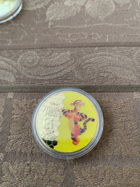 Tigger Coin- 24k PLATED Gold- Protected Case- Collectable 