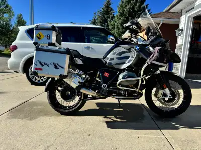 2018 BMW 1200 GSA, all the options including side and top case.Super Low Km 12,000. I’ve owned since...