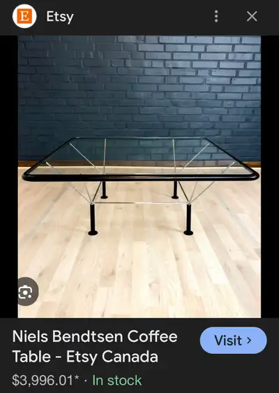 Midcentury Modern Coffee Table, View more